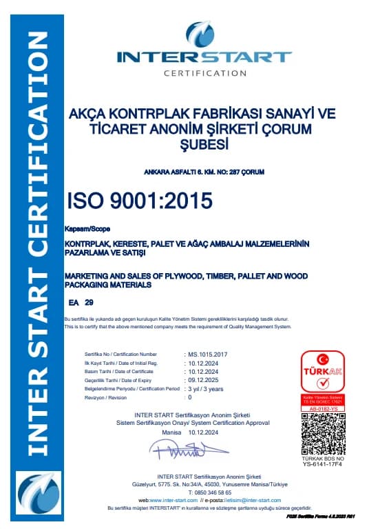 ISO 9001:2015